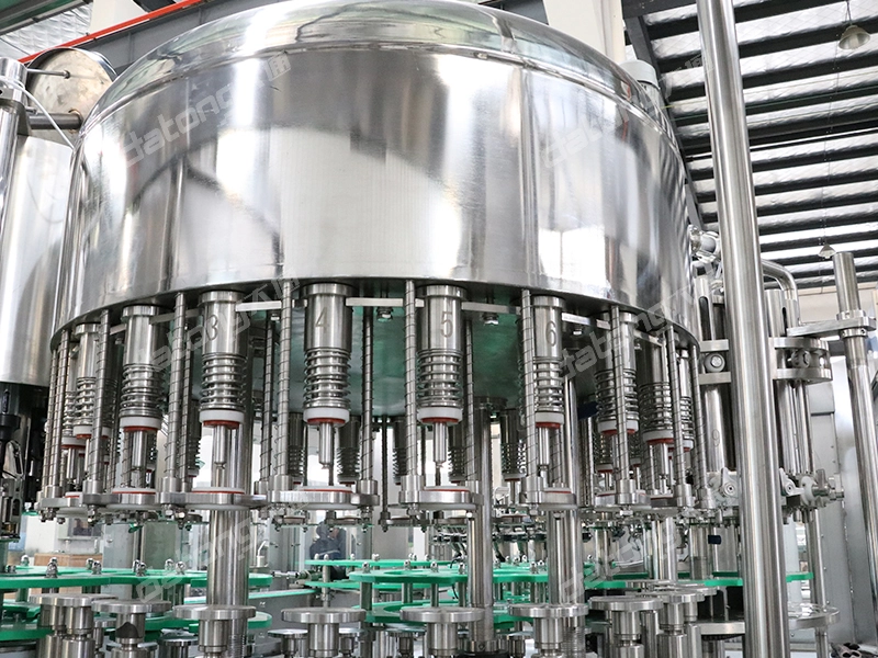 10000BPH Glass Bottle Juice With Pulp Filling Machine